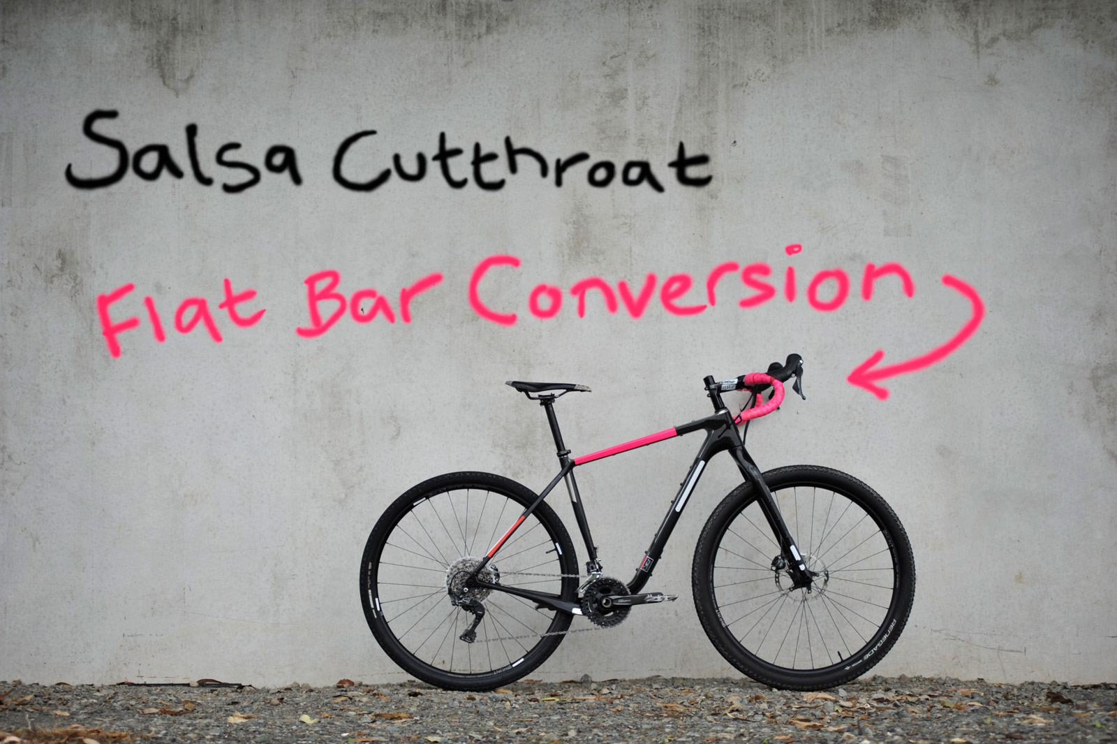Salsa Cutthroat Flat Bar Conversion
